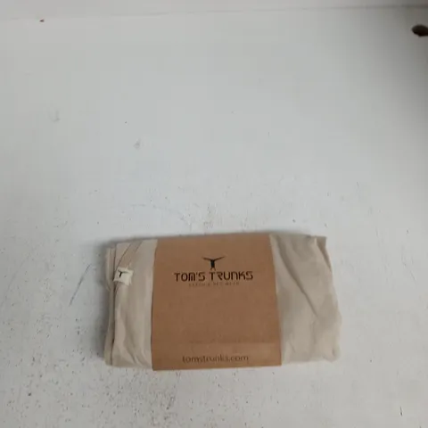 TOM'S TRUNKS FLIPIN' LINEN TROUSER β XL β SAND & WHITE