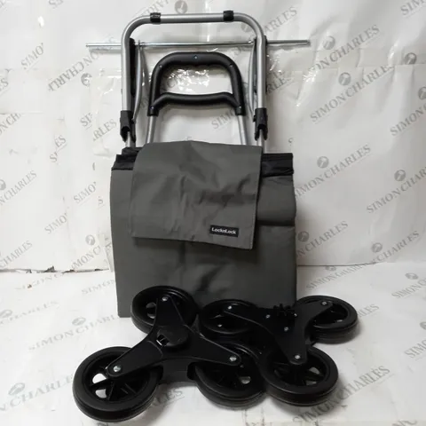 BOXED L&L INSULATED SHOPPING TROLLEY IN GREY