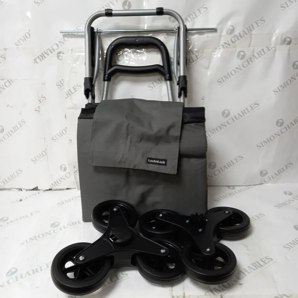 BOXED L&L INSULATED SHOPPING TROLLEY IN GREY