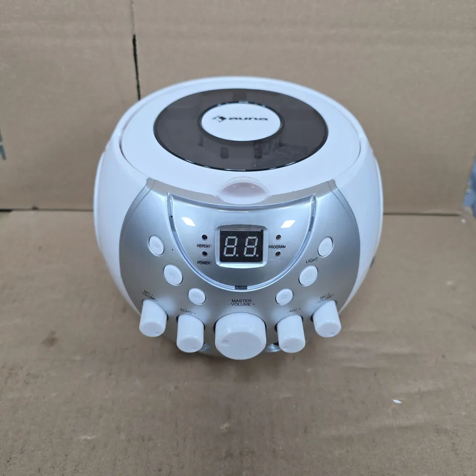 AUNA KARAOKE SPEAKER IN WHITE