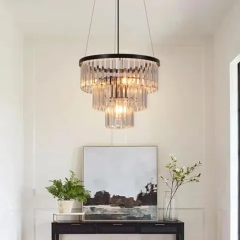 BOXED PENDANT LIGHT DINING TABLE DINING ROOM LAMP HANGING - E27 HANGING