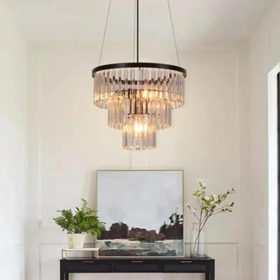 BOXED PENDANT LIGHT DINING TABLE DINING ROOM LAMP HANGING - E27 HANGING