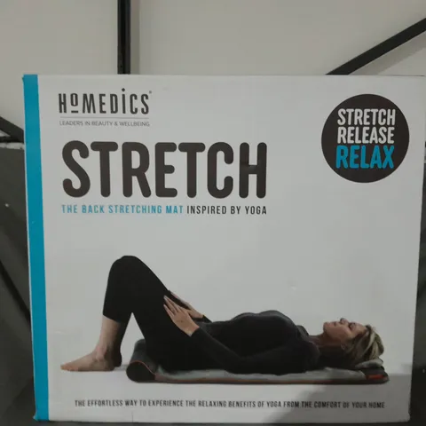 BOXED HOMEDICS STRETCH THE BACK STRETCHING MAT INSPIRED BY YOGA