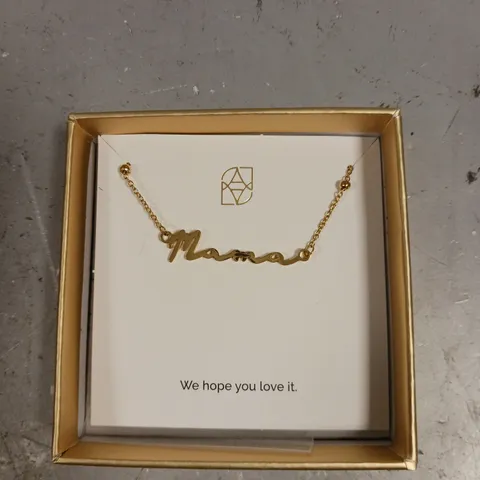 ABBOTT LYON PERSONALISED 'MAMA' NECKLACE 