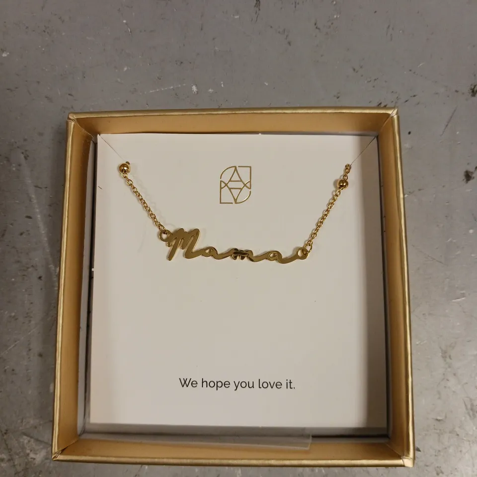 ABBOTT LYON PERSONALISED 'MAMA' NECKLACE 