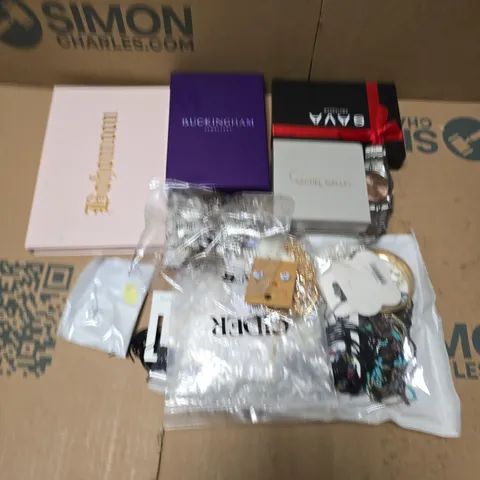 APPROXIMATELY 20 ASSORTED JEWELLERY ITEMS TO INCLUDE BRANDS SUCH AS SAVA, RACHEL GALLEY, CIDER, ETC