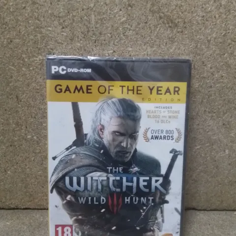 SEALED THE WITCHER WILD HUNT GAME OF THE YEAR EDITION 16 DLC'S