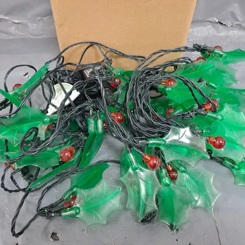 BOXED LED HOLLY LIGHTS