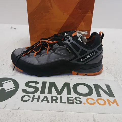 AKU ROCK DFS II GTX W'S HIKING SHOES – GREY/ORANGE, UK 8, BOXED