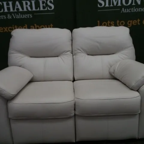 DESIGNER G PLAN SEATTLE CAMBRIDGE CHALK 2 SEATER SOFA