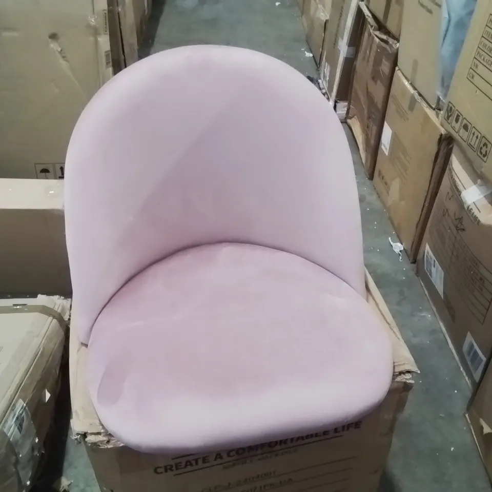 SHILOH DINING CHAIRS W [SET OF 2] - PINK - COLLECTION ONLY