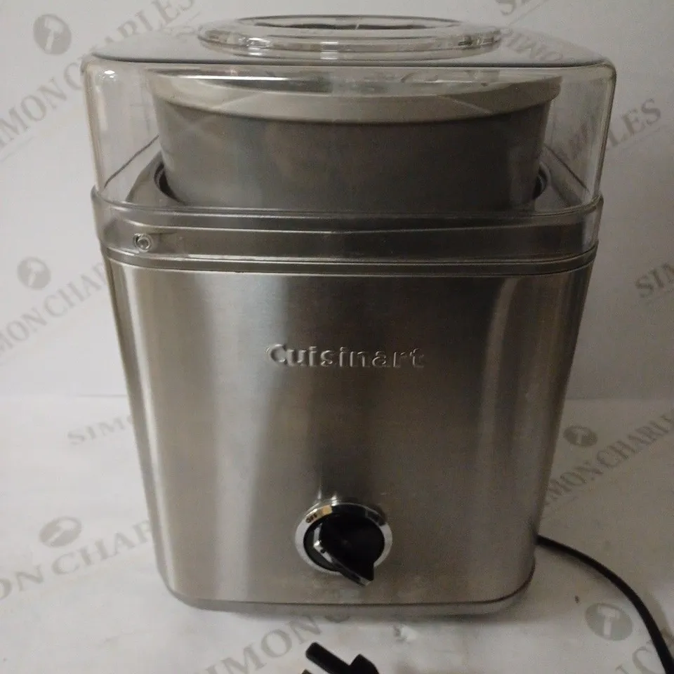 CUISINART ICE CREAM DELUXE 