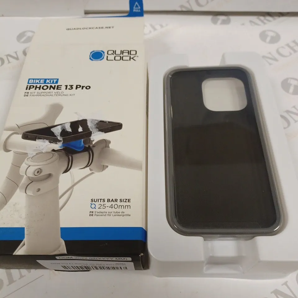 BOXED QUADLOCK BIKE KIT IPHONE 13 PRO