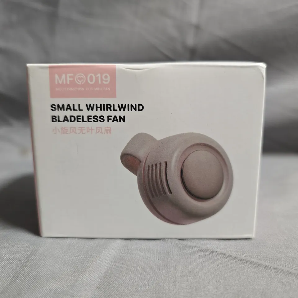 SMALL WHIRLWIND BLADELESS FAN – MF019