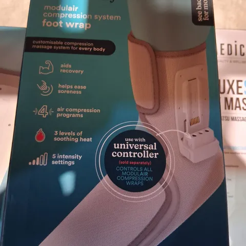BOXED HOMEDICS MODULAIR COMPRESSION FOOT WRAPS