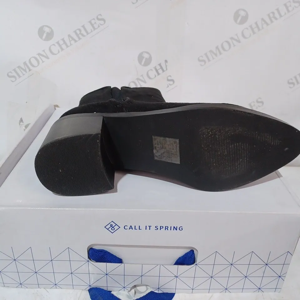 BOXED CALL IT SPRING ALDO CRAREWETH BOOTS - 7