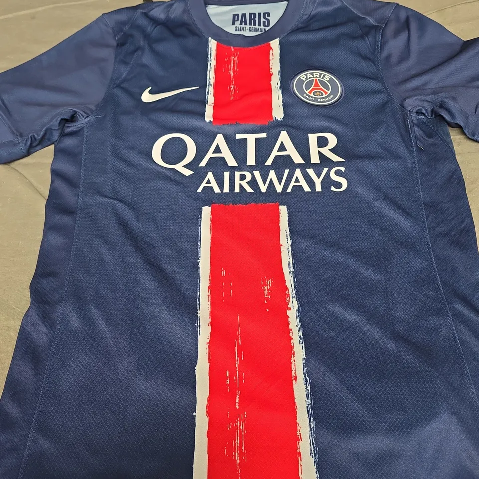 PSG FC HOME JERSEY - DEMBELE 10 - SIZE SMALL