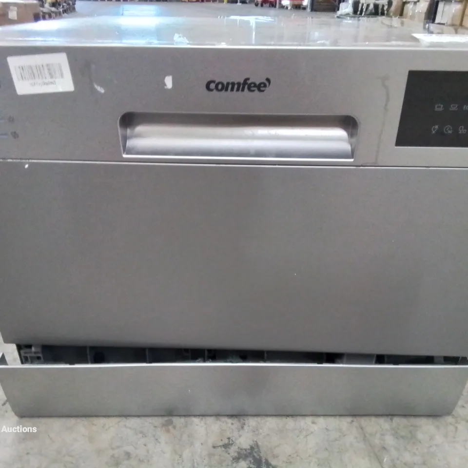 COMFEE FREESTANDING COMPACT DISHWASHER IN SILVER - (KWH-TD602E-S)