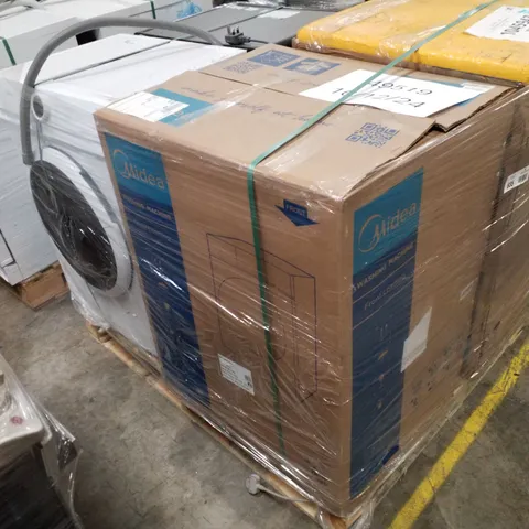 PALLET OF APPROXIMATELY 4 UNPROCESSED RAW RETURN WHITE GOODS TO INCLUDE