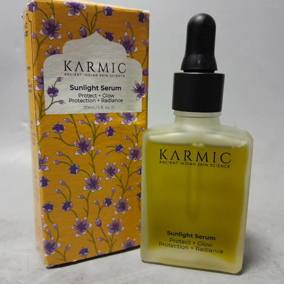 BOXED KARMIC SKIN BRIGHTENING VITAMIN C FACE SERUM 30ML 