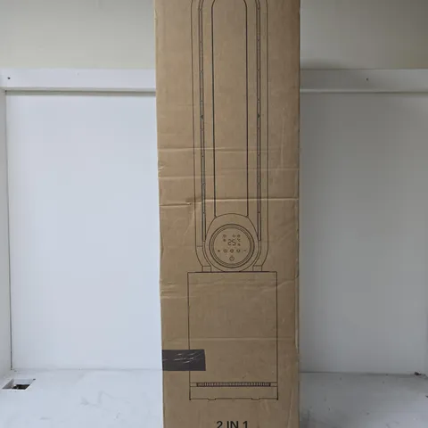 2-IN-1 BLADELESS FAN & AIR PURIFIER – BOXED