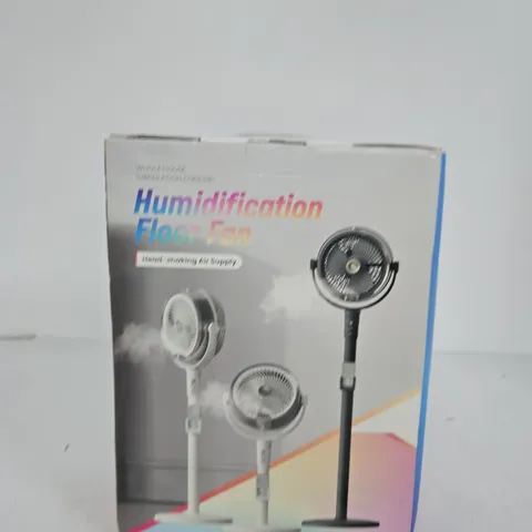 HUMIDIFICATION FLOOR FAN – BOXED 