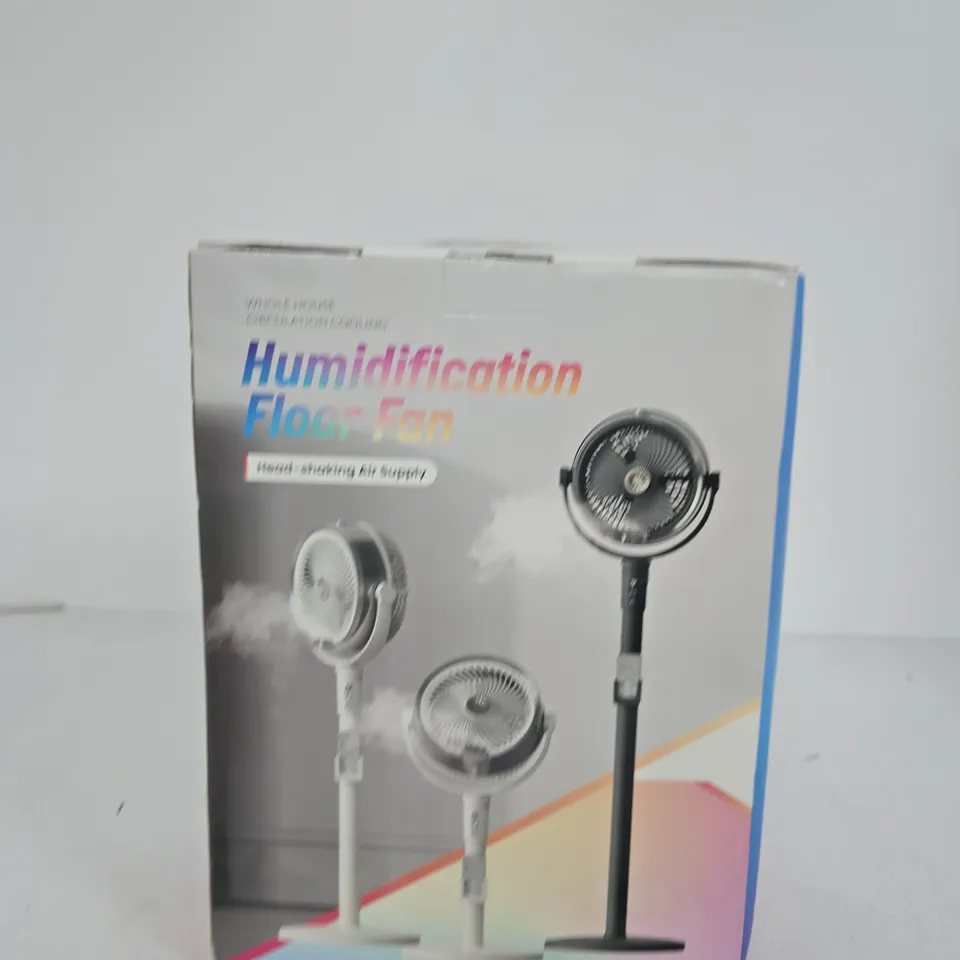 HUMIDIFICATION FLOOR FAN – BOXED