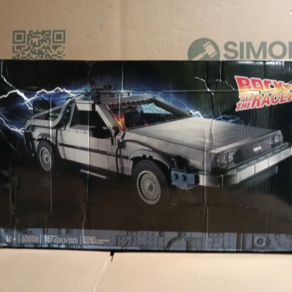 BOXED BACK TO THE RACER BUILDING SET - 63006
