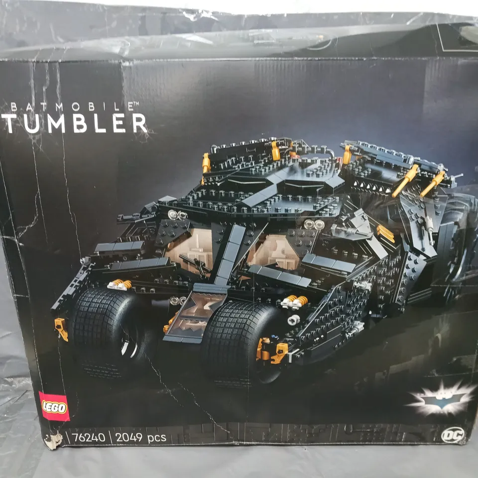 BOXED LEGO 76240 BATMAN THE DARK KNIGHT TRILOGY BATMOBILE TUMBLER RRP £229.99