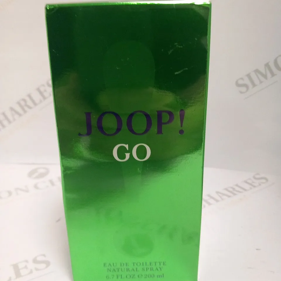 BOXED AND SEALED JOOP! GO EAU DE TOILETTE SPRAY 200ML
