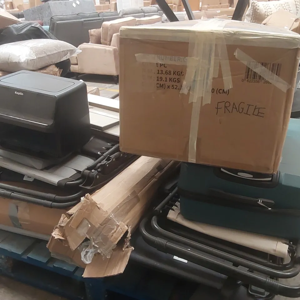 PALLET CONTAINING A LARGE QUANTITY OF ASSORTED ITEMS ECT