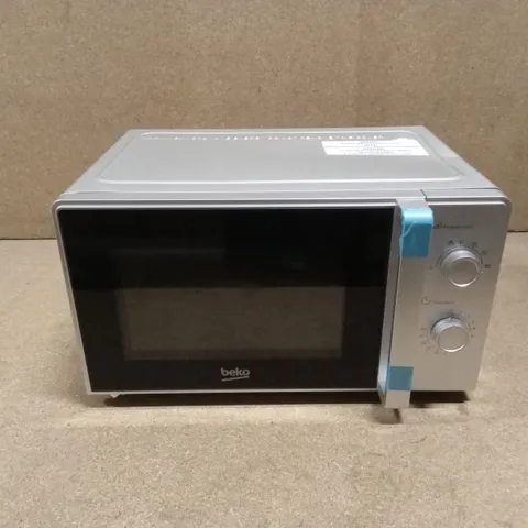 BOXED BEKO MOC20100SFB SOLO MICROWAVE - SILVER
