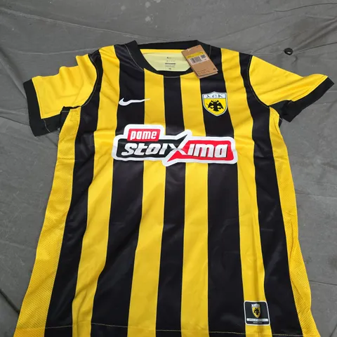 A.E.K ATHENS HOME JERSEY (#25 - VARGA) - SMALL