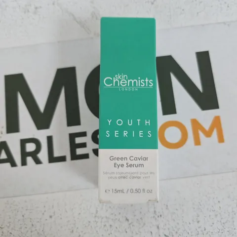 SKINCHEMISTS LONDON GREEN CAVIAR EYE SERUM β YOUTH SERIES, 15ML