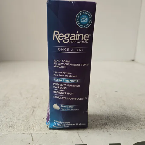 REGAINE FOR WOMEN ONCE A DAY SCALP FOAM 5% MINOXIDIL (BOXED)