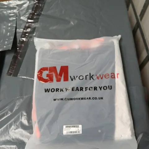 GM WORKWEAR STORM PULLOVER HOODIE – NAVY/ORANGE, UK SIZE L