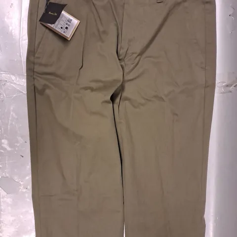 MASSIMO DUTTI TROUSERS IN DARK OLIVE SIZE 30