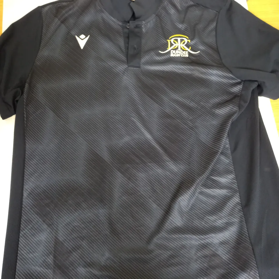 DUNDEE RUGBY CLUB POLO SHIRT SIZE 2XL
