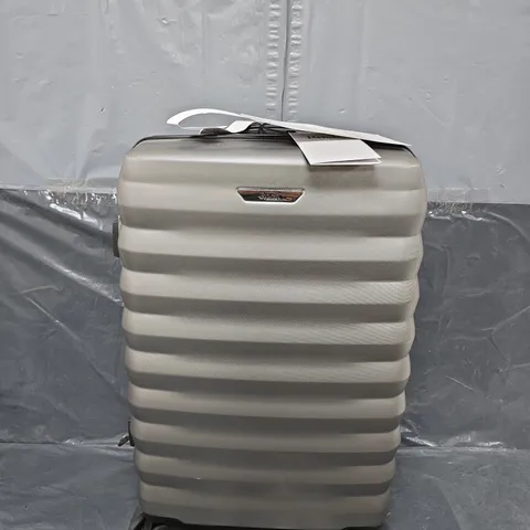 ROCK LUGGAGE BERLIN 8 WHEEL HARDSHELL MEDIUM SUITCASE - CHARCOAL