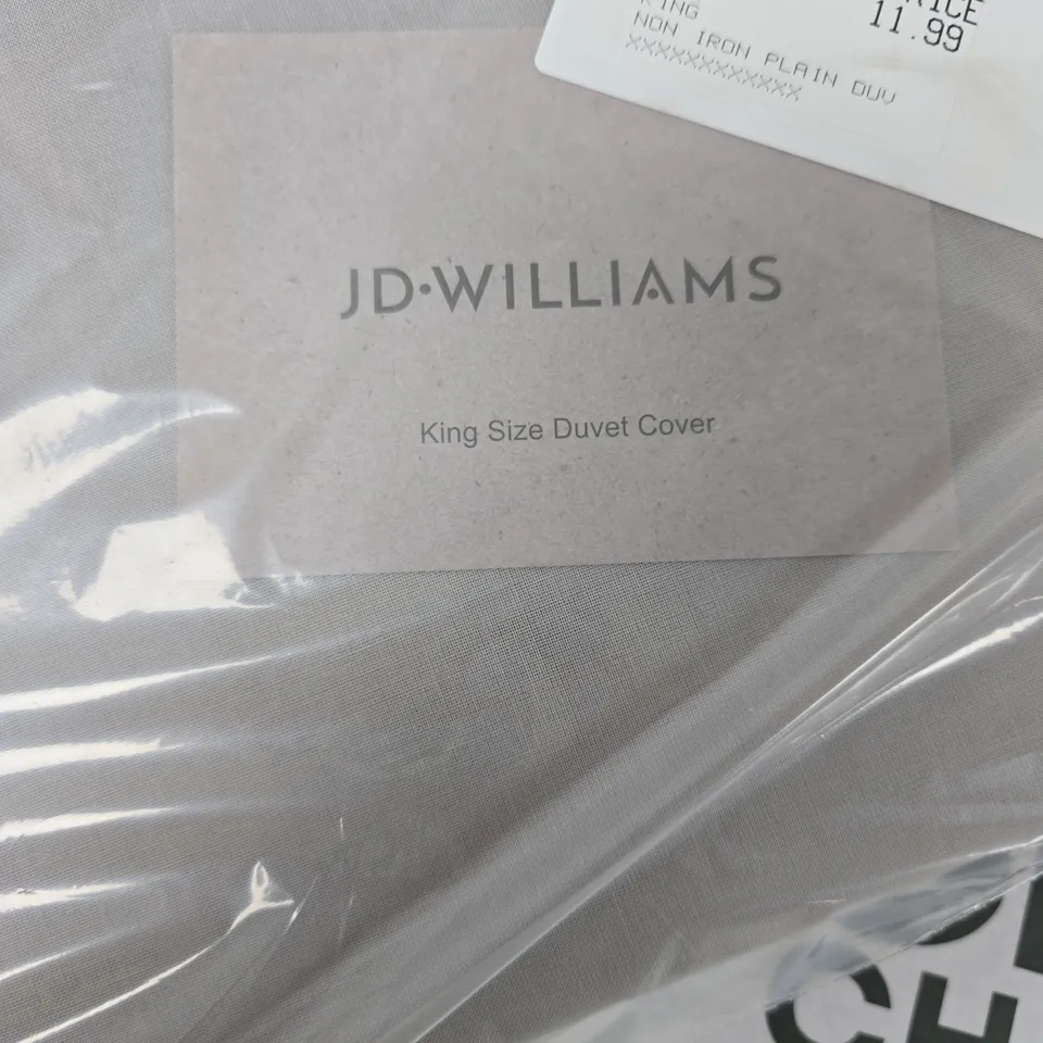 JD WILLIAMS KING SIZE DUVET COVER – BRAND NEW IN PACKAGING