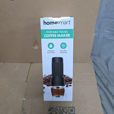 APPROXIMATELY 12 BOXED HOMESMART PORTABLE TRAVEL COFFEE MAKERS - COLLECTION ONLY
