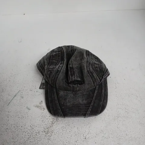 OUT OF CARE BLACK WASHED DENIM CAP – ONE SIZE 