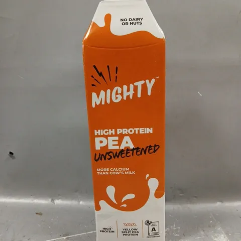MIGHTY HIGH PROTEIN PEA UNSWEETENED DRINK 6X1L - COLLECTION ONLY