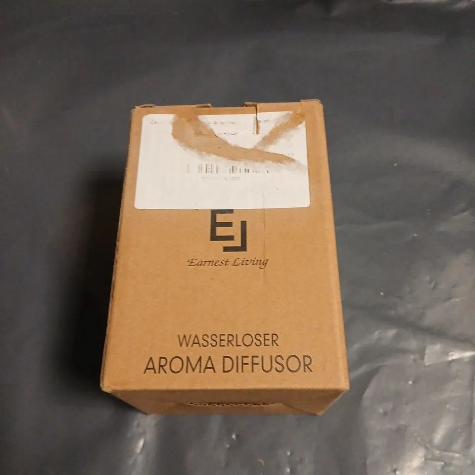 EARNEST LIVING WATERLESS AROMA DIFFUSER – BLACK 
