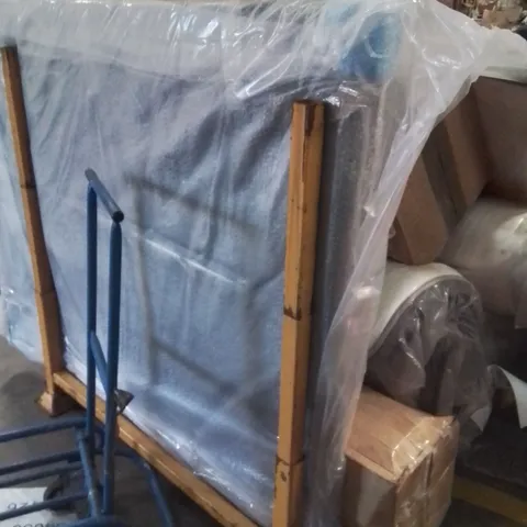 STILLAGE CONTAINING APPROXIMATELY 6 ROLLED UP QUALITY BAGGED MATTRESSES
