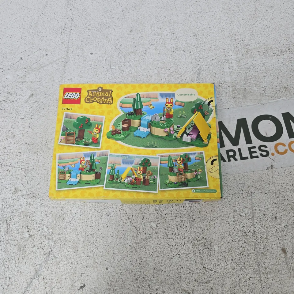 LEGO ANIMAL CROSSING 77047 BUNNIE'S OUTDOOR ACTIVITIES – BOXED