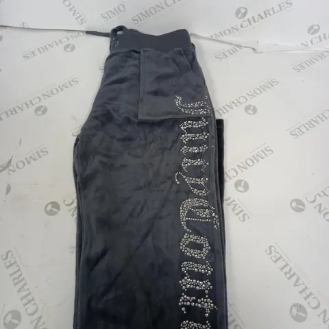 JUICY COUTURE TRACKSUIT BOTTOMS IN GREY SIZE S