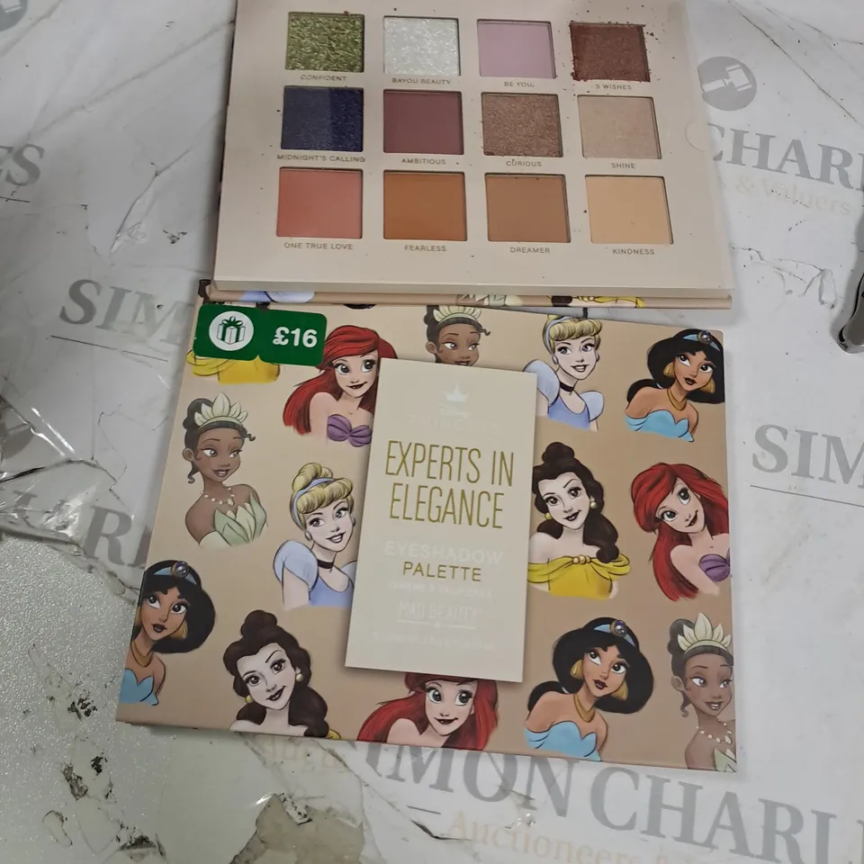 2 DISNEY PRINCESS MAKEUP PALETTES 