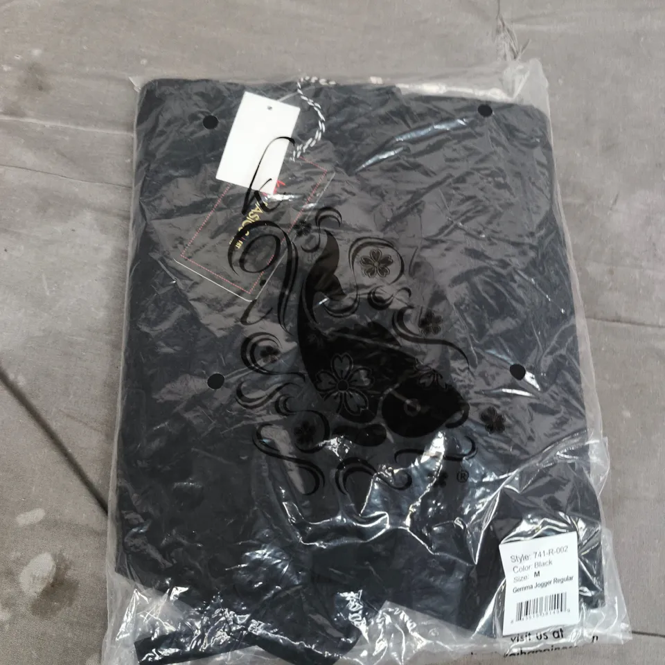 BAGGED KOI BASICS GEMMA JOGGER REGULAR IN BLACK - MEDIUM