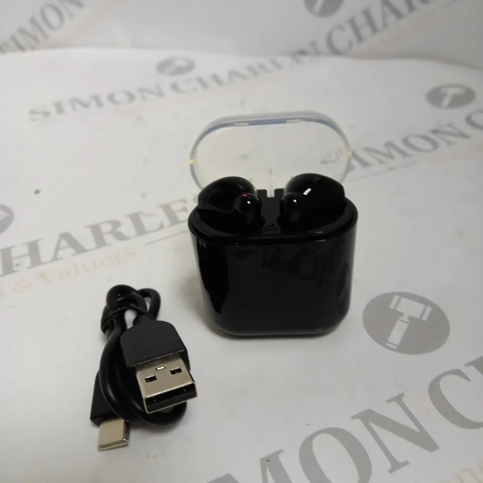 BOXED ASDATECH TRUE WIRELESS EARPHONES WITH CHARGING CASE